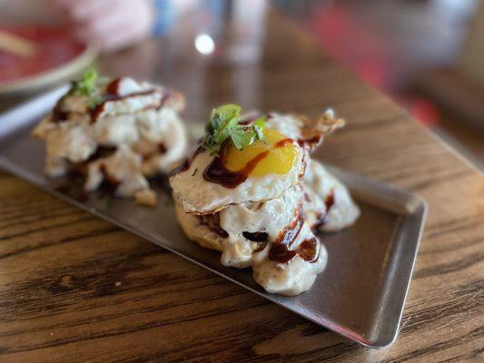 Korean fried chicken biscuits