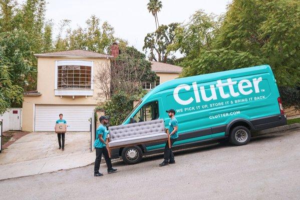 Clutter Moving and Storage serving Orlando, Florida.