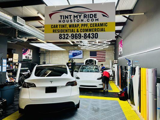 PPF film added to newly purchased model Y