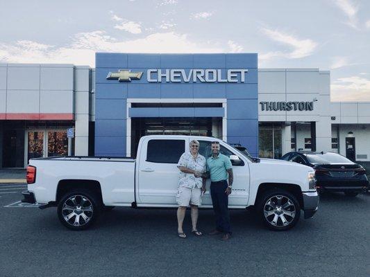 I usually dread going to dealerships but absolutely loved this experience and my new truck! Best dealership! Thanks Michael and Trevor Kathy