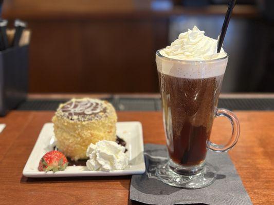 Boston Cream Pie & Irish Coffee