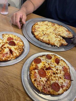 Two kids pizza with 1 topping $5! Same size as small pizza