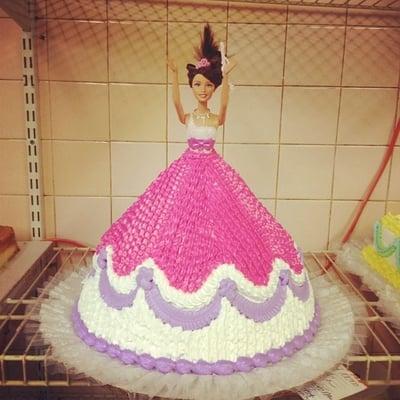 Barbie cake. For more info please give us a call. Thank you