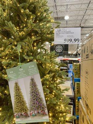 9' PRE-LIT RADIANT MICRO LED CHRISTMAS TREE $599.99