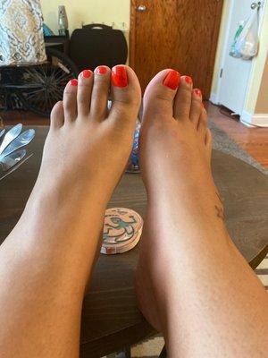 Pedicure from the weekend