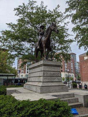 Ambrose Burnside statue, Burnside Park, Providence