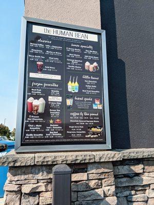 Drive-Thru Menu