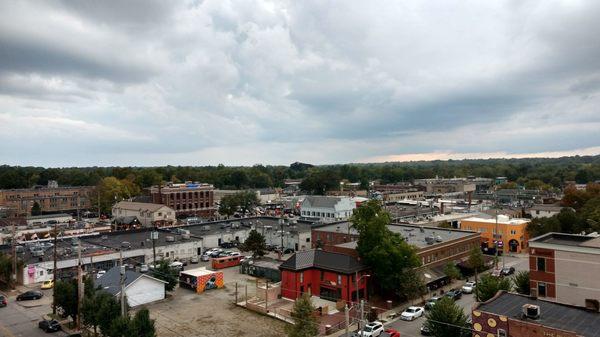 Rooftop View of Broad Ripple