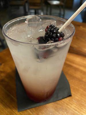 Blackberry lemonade