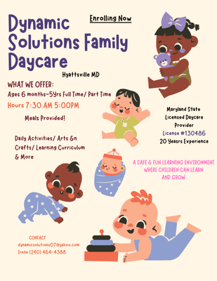 Dynamic Solutions Home Daycare