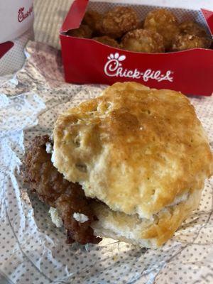 Chicken biscuit meal