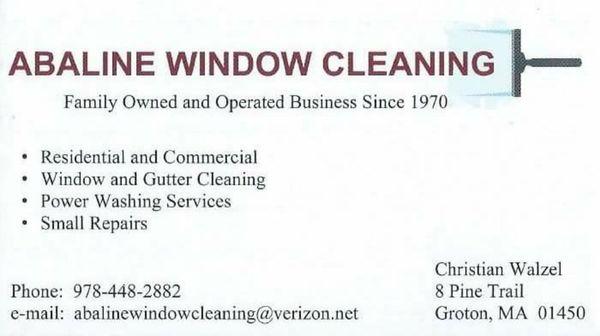 Abaline Window Cleaning