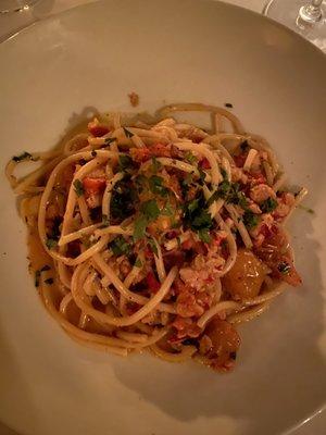 Spicy Lobster Pasta