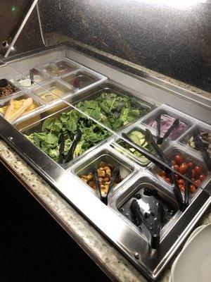 Unlimited salad bar