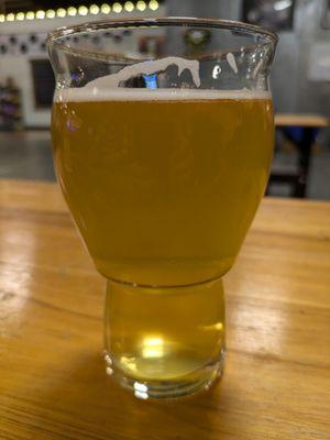 Hefeweizen at Monkey Wrench Brewing and Distillery, Suwanee