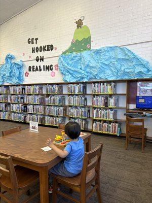 Children's are very organized and clean!