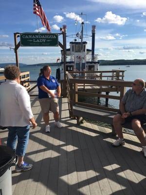 Intro to the dinner cruise