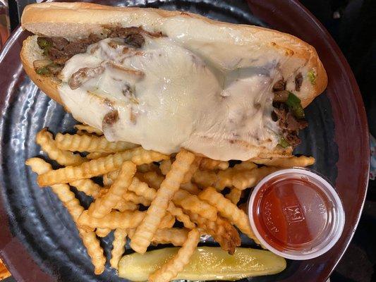 Philly Cheesesteak sandwich