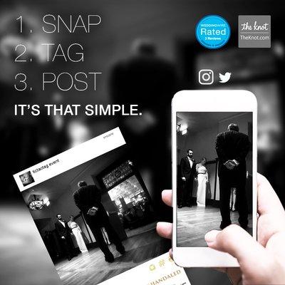 Snap, tag and post.... how simple is that?