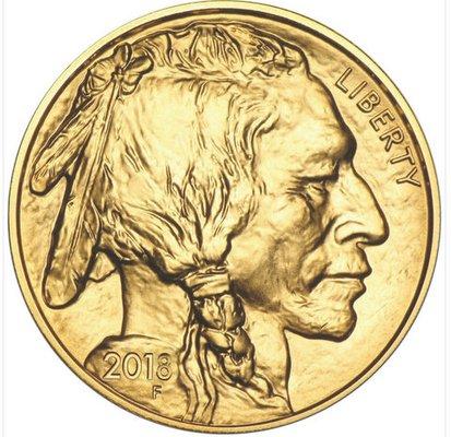 1 oz. .9999 Gold American Buffalo