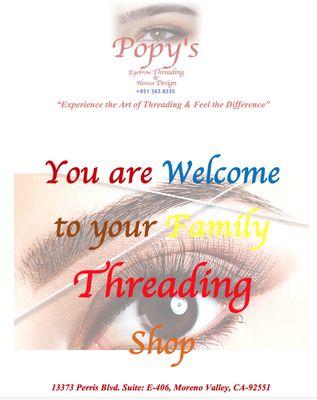 Make your Family Threading shop.