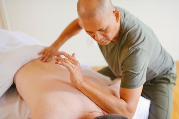 Deep Tissue Massage -- PalmLeafMassage.com