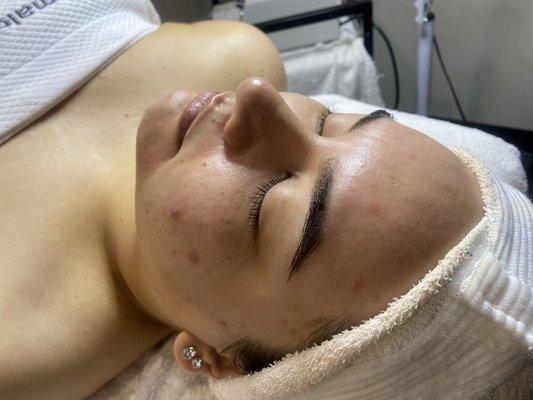 Book your next facial with Dame!