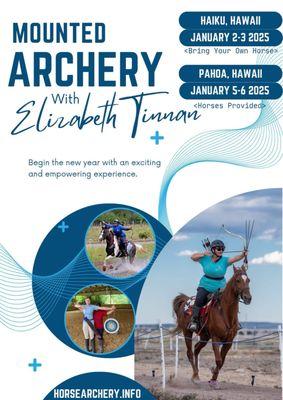 Archery on horseback