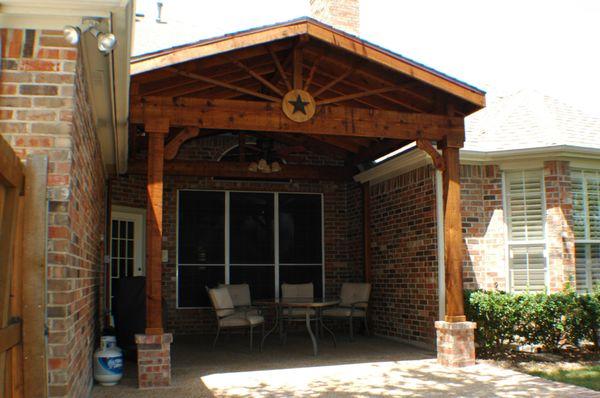 A-frame roof cover