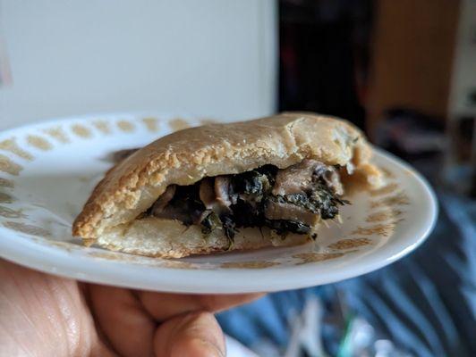 Veggie empanada filling