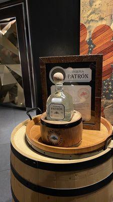 Special edition Patron tequila made with honey from their rooftop beehive!