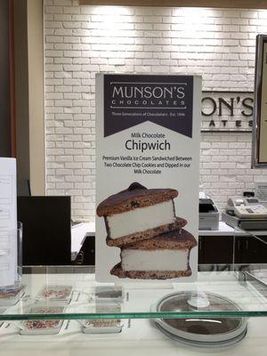 Don't miss their ice cream sandwich. They call it Chipwich.