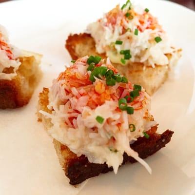 Crab toast