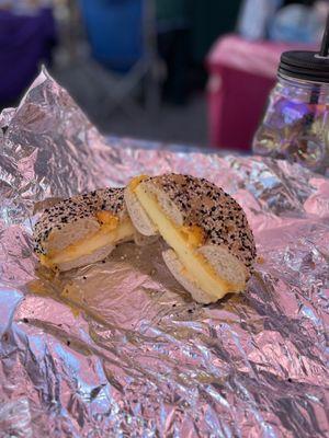 Breakfast bagel