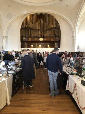 Rows and rows of vendors