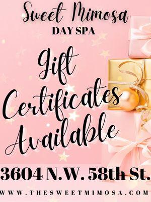 SPA DAY GIFT CARD SALE!