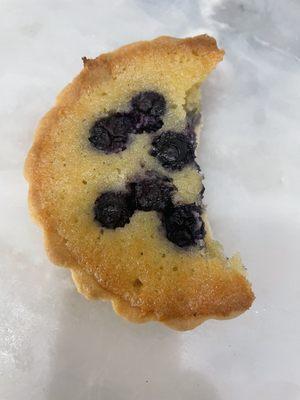 Blueberry frangipane tarte