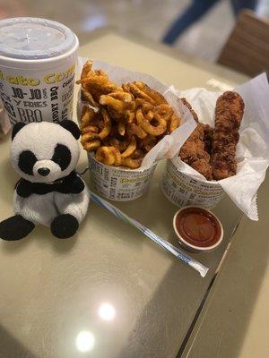 Mega Combo with Loopy Fries, Tenders and Soda