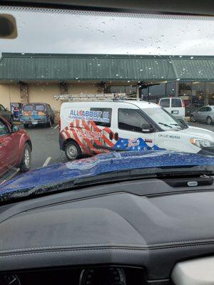 Its 'All About Me', they can't  park right, can't  imagine them doing plumbing right either!