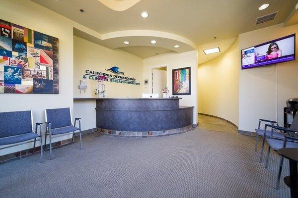 California Dermatology Waiting Room.