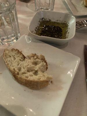 Bread and olive oil