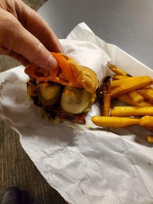 Classic Burger w/ Fries #2