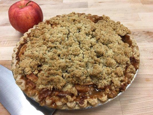 Apple Crumb Pie