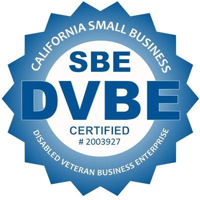 DVBE certified