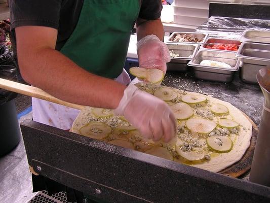 La Strada Dolce Pizza - Edmonds Farmers Market 2010