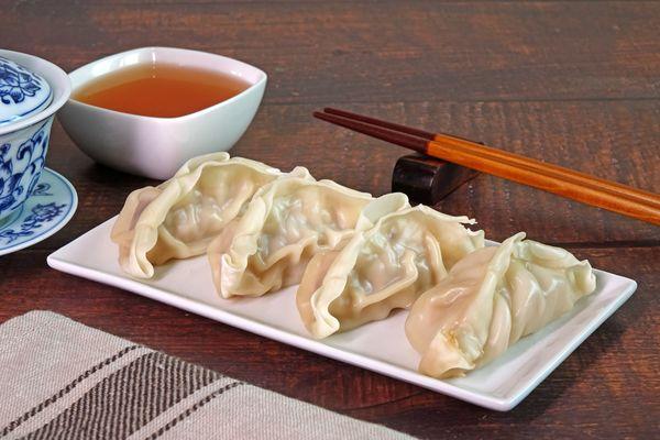 Delicious dumplings hand made fresh on site