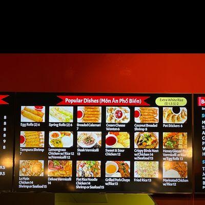 Menu part 2