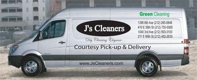 Pick up & Delivery @ J's Cleaners