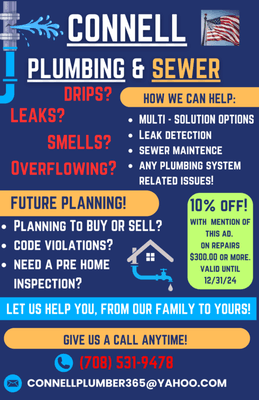 A Local & Family owned company providing you with quality and reliable solutions! Happy Flushing!