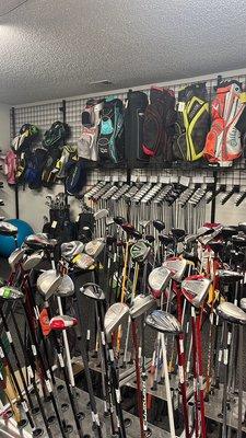 We are always buying gently used golf equipment